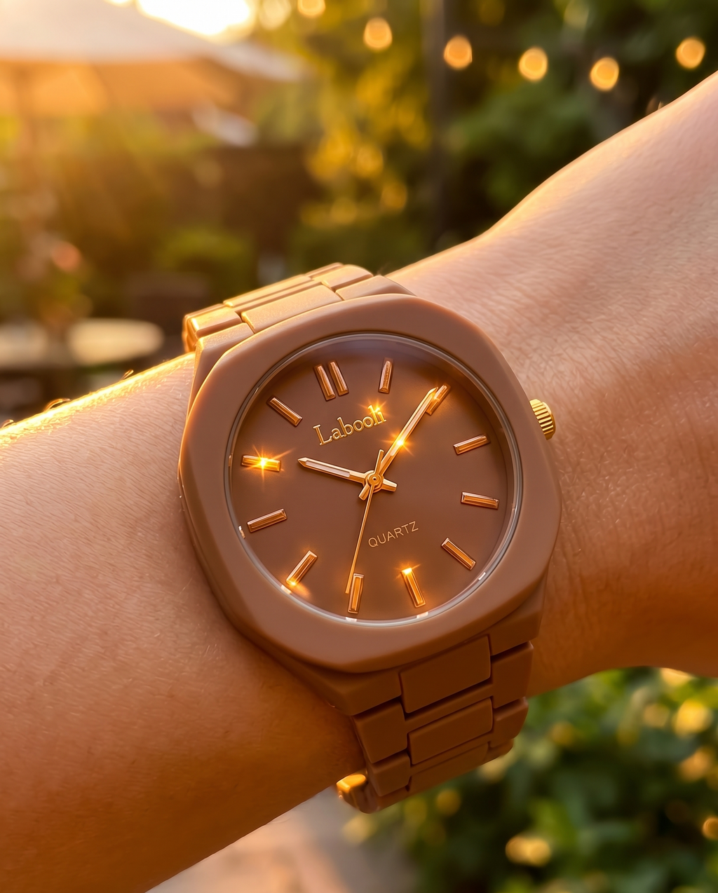 Labaoli Women’s Elegant Brown Watch – Minimal Luxury Design